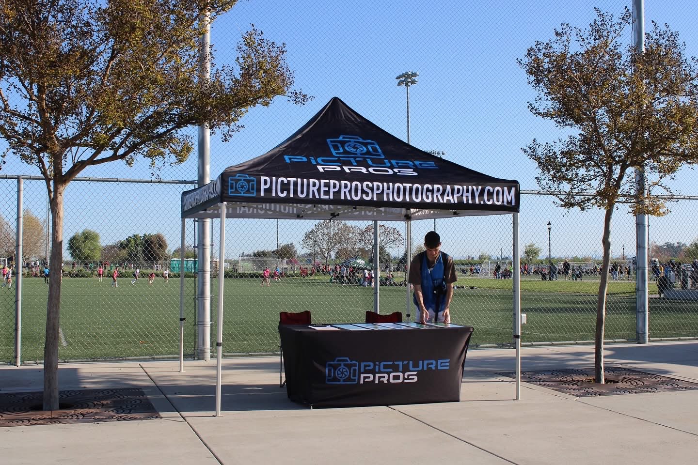 Picture Pros tournament booth